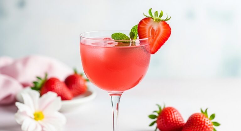 Strawberry Cava Spritz: The Perfect Sparkling Summer Sipper
