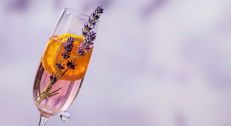 Discover the Effortless Elegance of Lavender Champagne Sangria