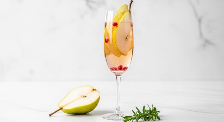 The Refreshing Twist You’re Craving: Pear Champagne Sangria