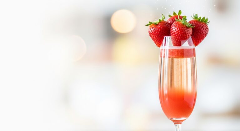 The Perfect Sparkling Summer Cocktail: Strawberry Champagne Mimosa Recipe