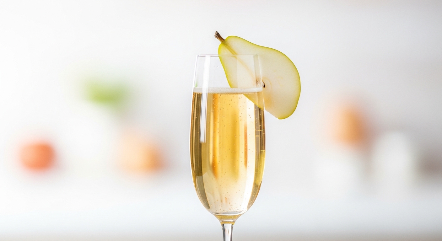 Pear Champagne Mimosa: A Refreshing Sparkling Cocktail Recipe