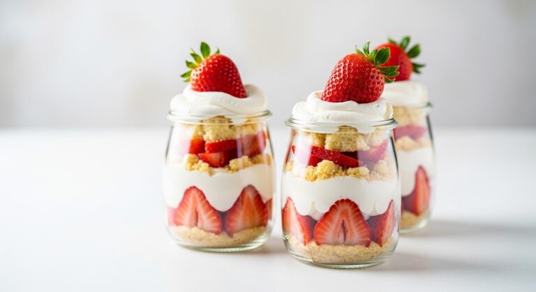 Strawberry Shortcake Parfaits: A Creamy, Fruity Dessert You’ll Crave