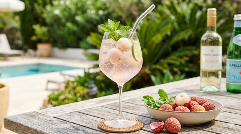 Lychee Pinot Grigio Spritz: The Refreshing Summer Sipper You Need Right Now