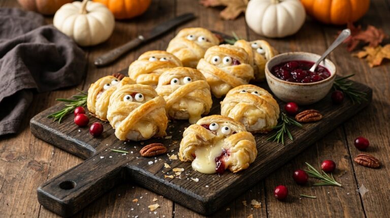 Mummy Brie Bites
