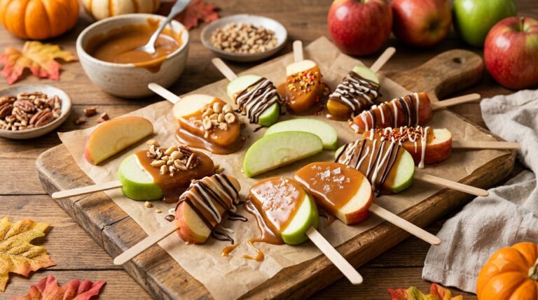 Caramel Apple Slices