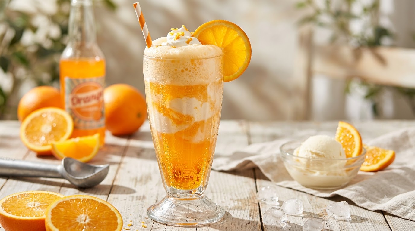 Orange Creamsicle Float