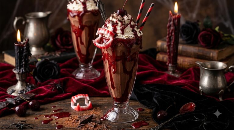 Dracula’s Chocolate Milkshake