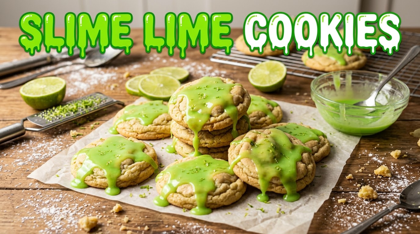 Slime Lime Cookies Slime Lime Cookies