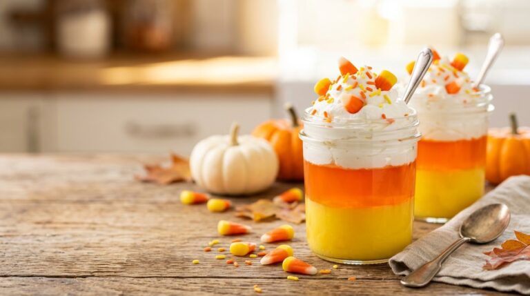 Candy Corn Parfait