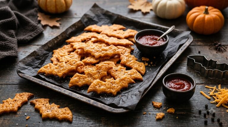 Bat Wing Cheese Crackers
