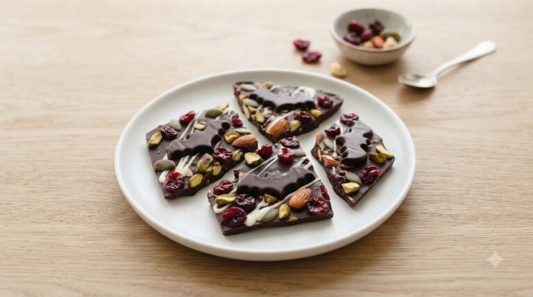 Bat Cranberry Chocolate Bark