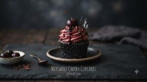 Werewolf Cherry Cupcakes