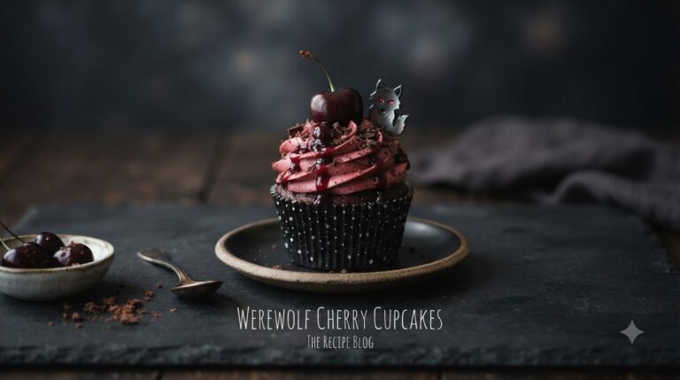 Werewolf Cherry Cupcakes