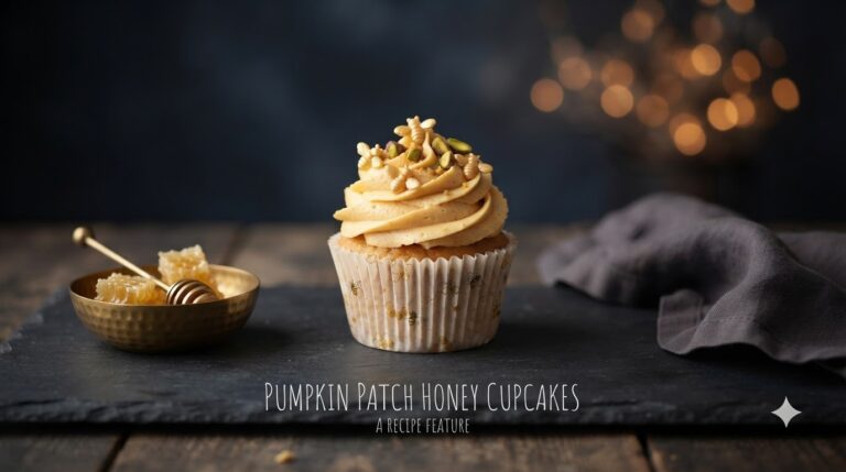 Pumpkin Patch Honey Cupcakes