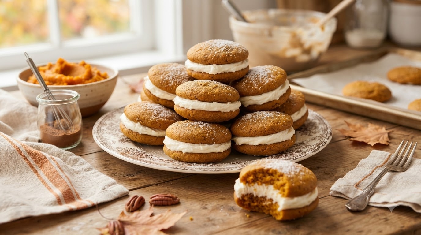 Pumpkin Whoopie Pies