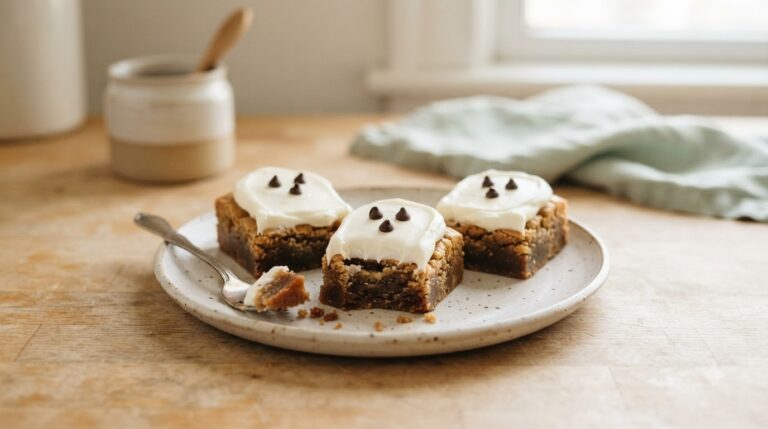 Ghost Mint Blondies