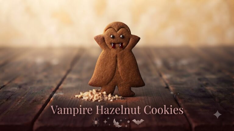 Vampire Hazelnut Cookies