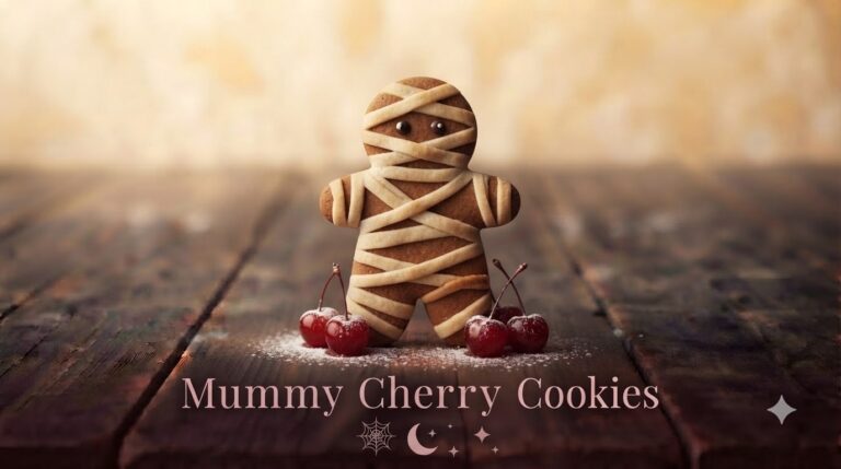 Mummy Cherry Cookies
