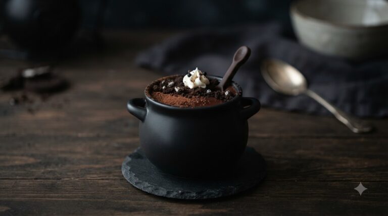 Cauldron Dark Chocolate Pudding Cups