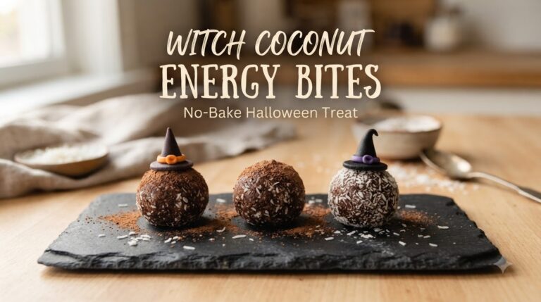 Witch Coconut Energy Bites Witch Coconut Energy Bites