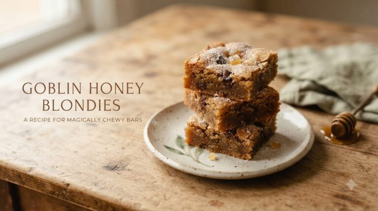 Goblin Honey Blondies