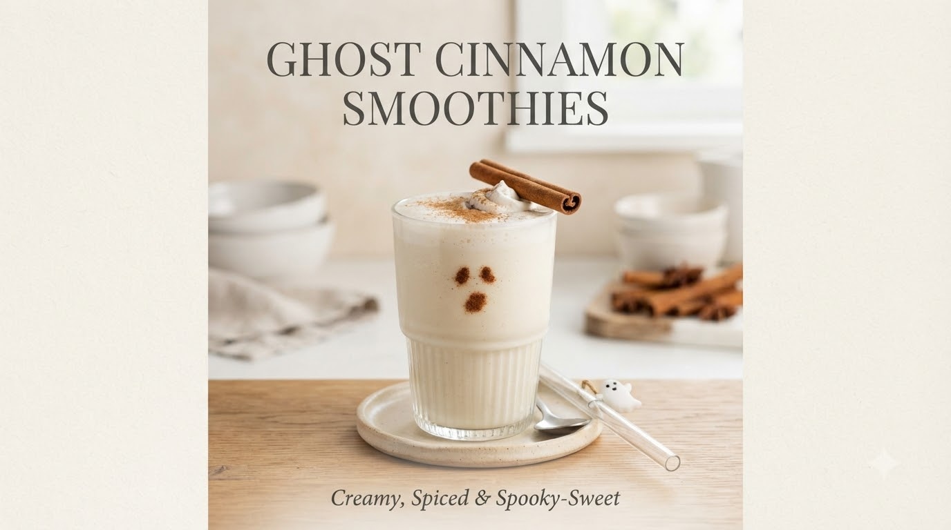 Ghost Cinnamon Smoothies Ghost Cinnamon Smoothies