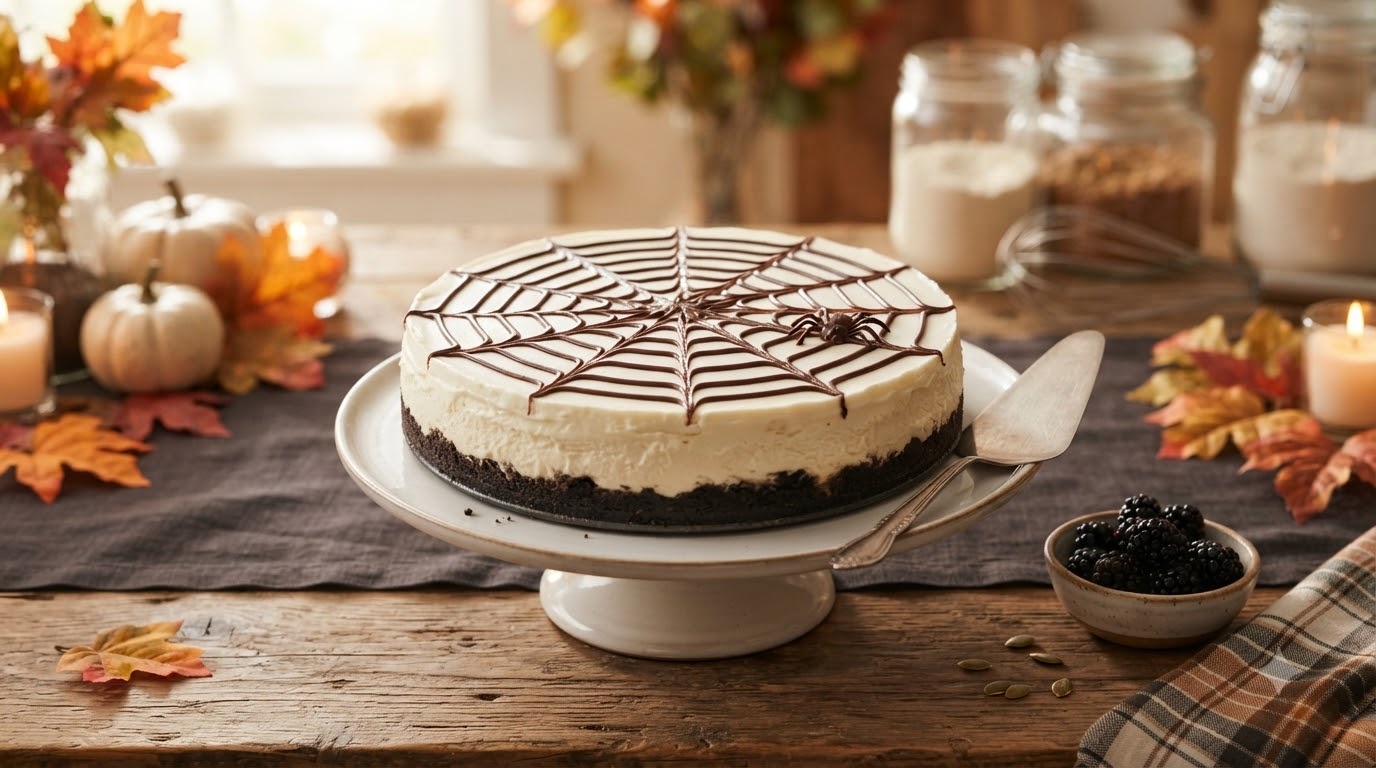 Spiderweb Cheesecake Spiderweb Cheesecake