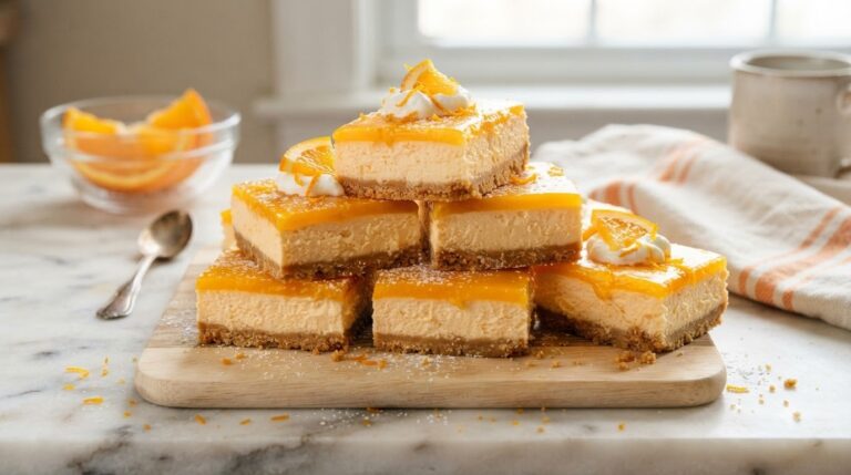 Orange Creamsicle Bars