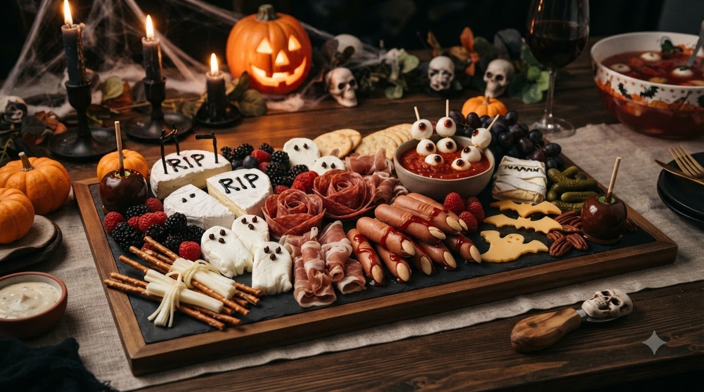Haunted Charcuterie Board Haunted Charcuterie Board
