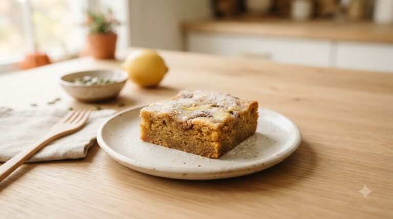 Pumpkin Patch Lemon Blondies