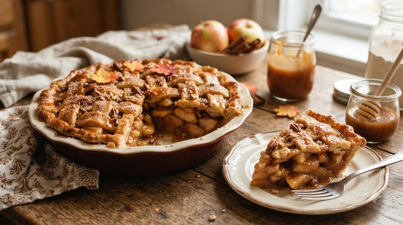 Caramel Apple Pie