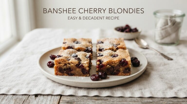 Banshee Cherry Blondies