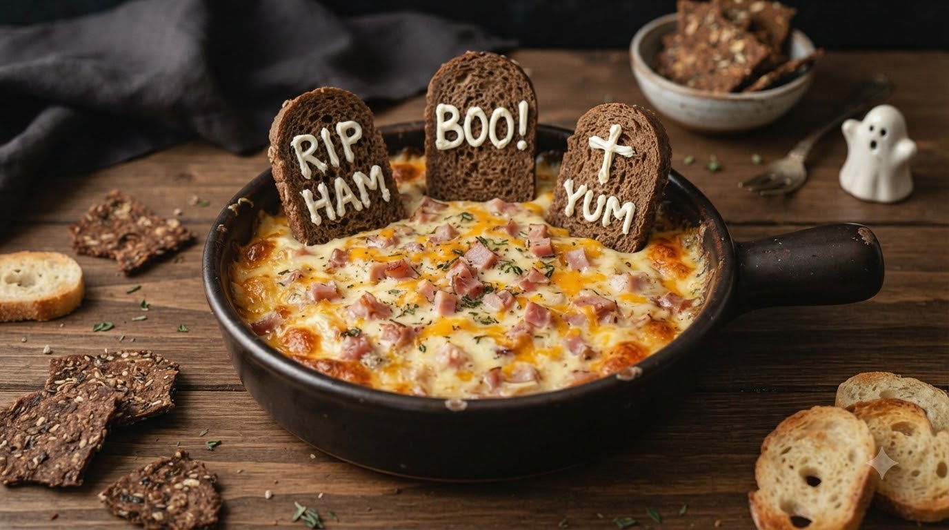 Graveyard Ham Baked Dips