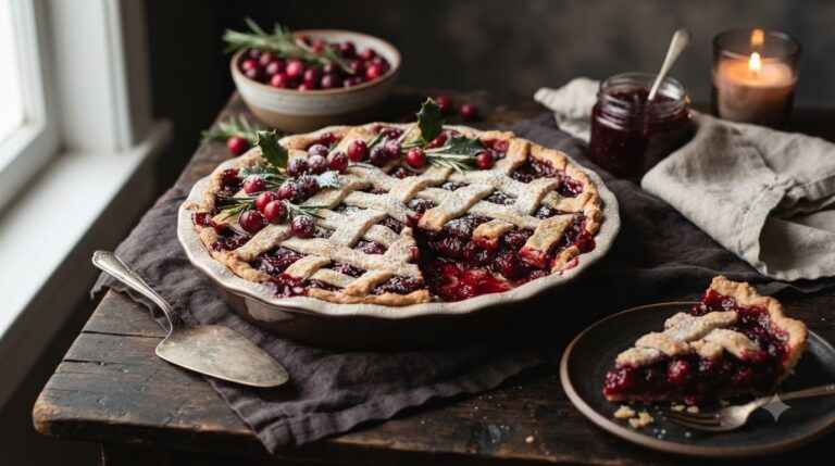 Cranberry Blood Tart