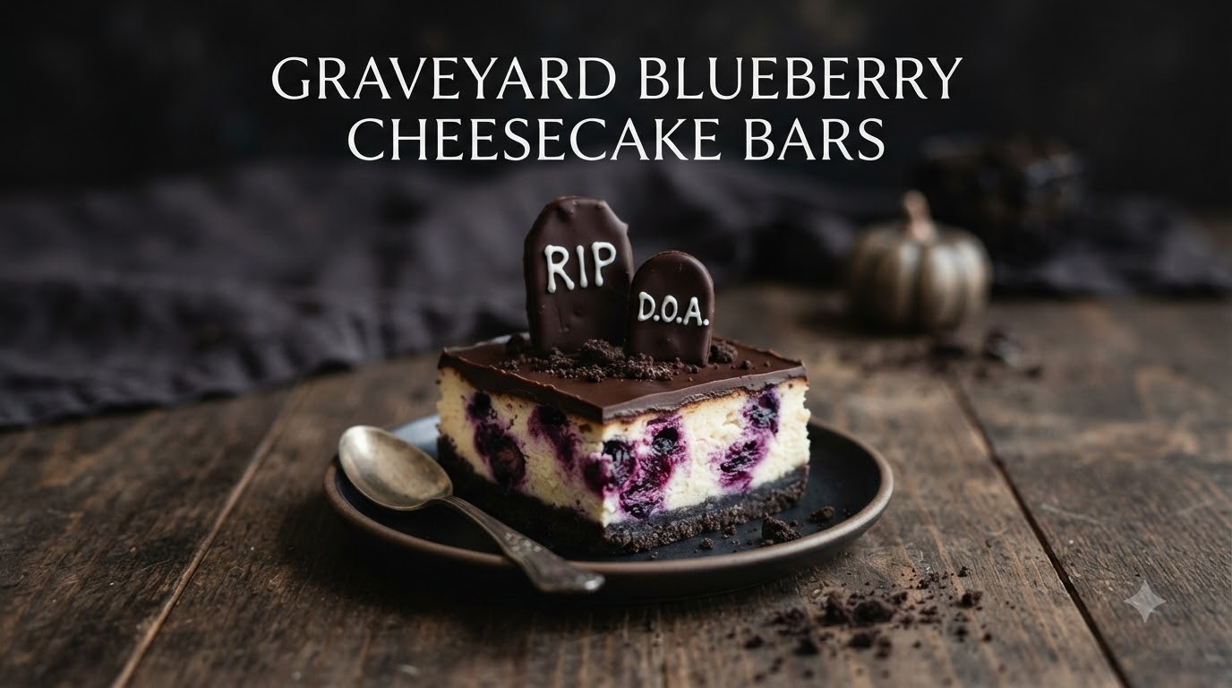 Graveyard Blueberry Cheesecake Bars Graveyard Blueberry Cheesecake Bars