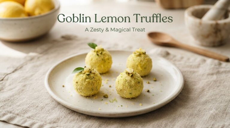 Goblin Lemon Truffles