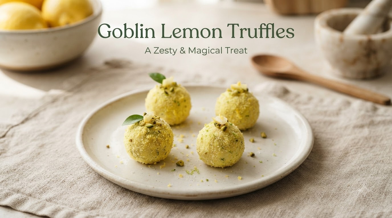 Goblin Lemon Truffles Goblin Lemon Truffles