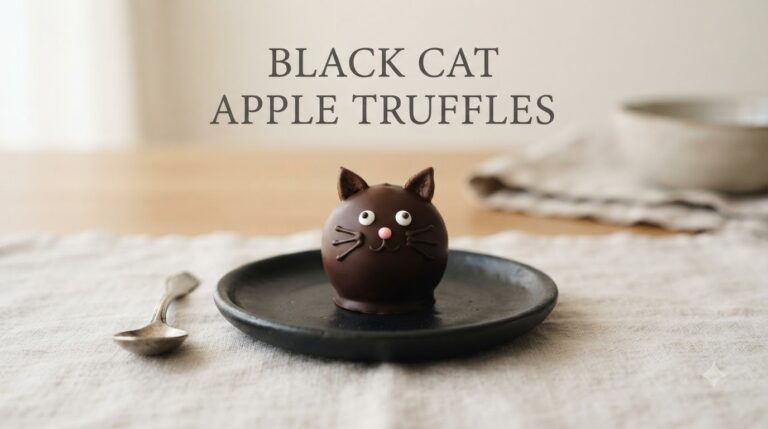Black Cat Apple Truffles