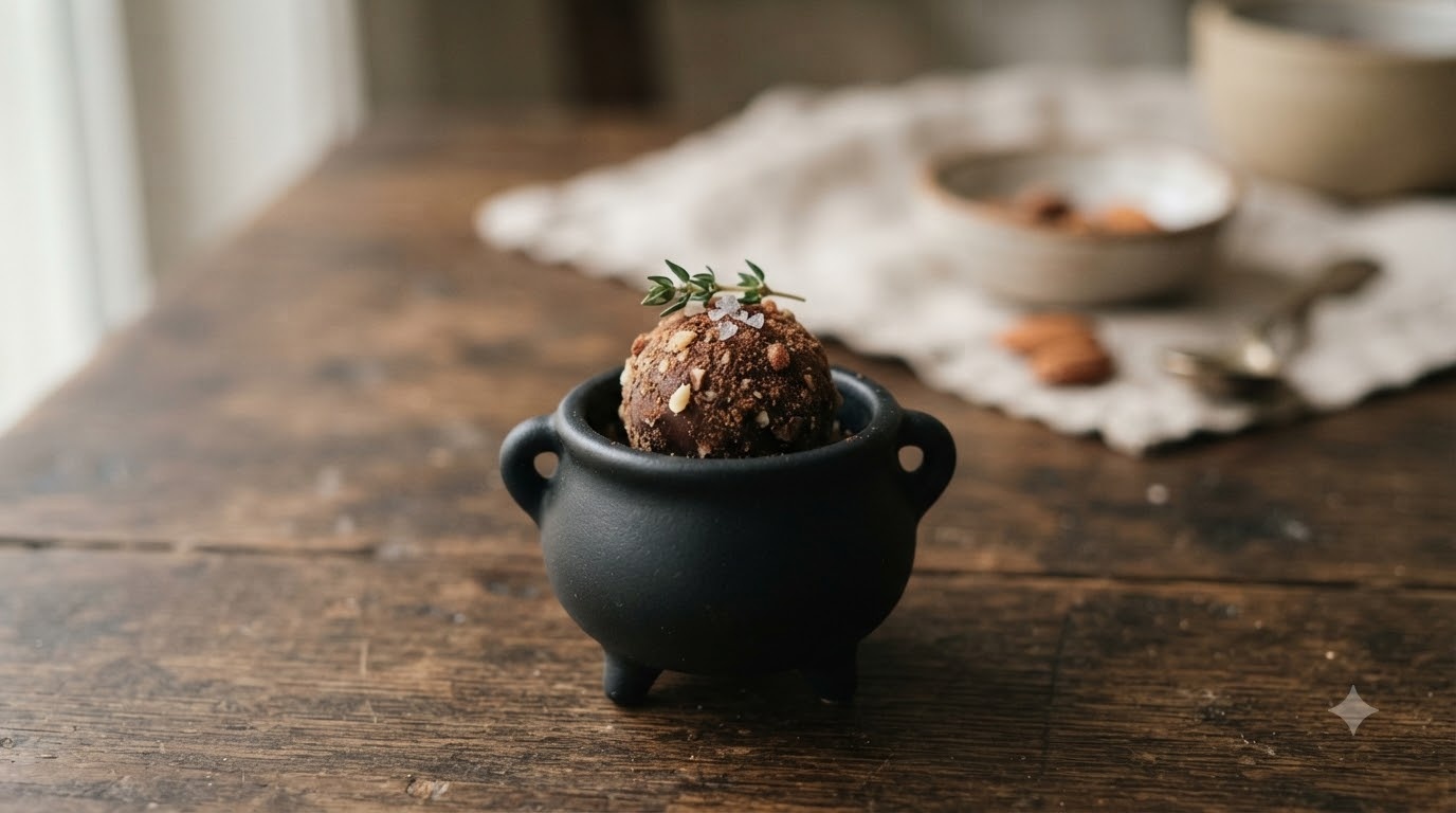 Cauldron Almond Truffles Cauldron Almond Truffles
