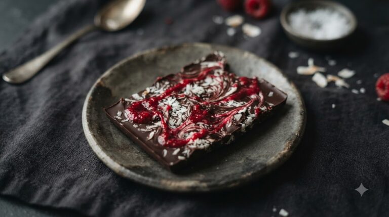 Vampire Coconut Chocolate Bark