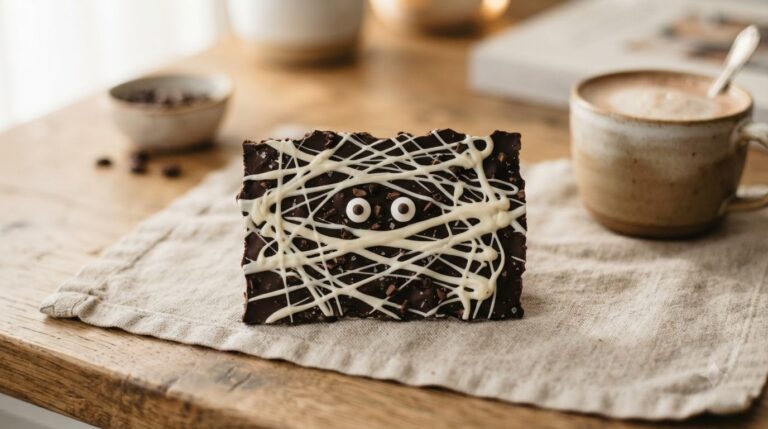 Mummy Mocha Chocolate Bark