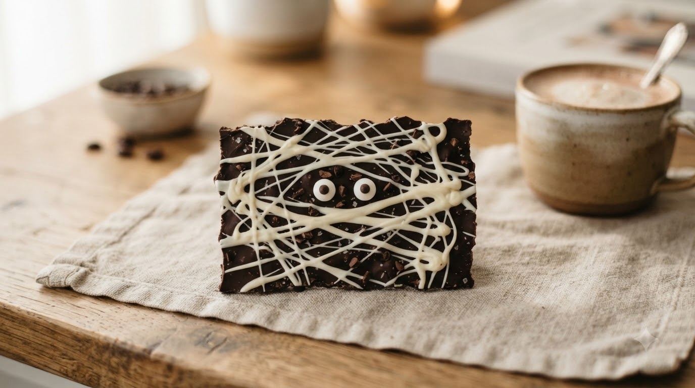 Mummy Mocha Chocolate Bark Mummy Mocha Chocolate Bark